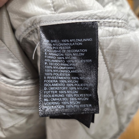 North Face Women's Thermoball Lightweight Everyday Casual Winter Jacket Silver S - Picture 12 of 13